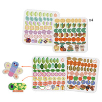 Zestaw kreatywny filcowe Wyklejanki Drzewa Djeco