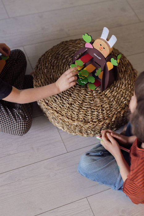 Gra strategiczna drewniana 2-4 os. Magiczna Marchewka Janod