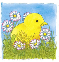 Układanka drewniana, warstwowa. Kura, Goki