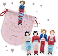 Kreatywny zestaw zrób to sam laleczki Słodka Noc Djeco 