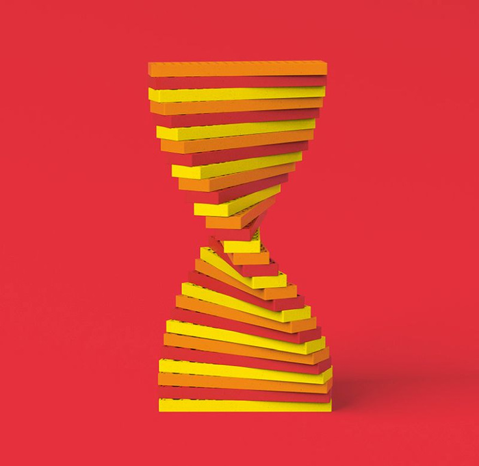 Klocki dla dzieci Rdzawy Robot Mini Box Bioblo 40 elementów