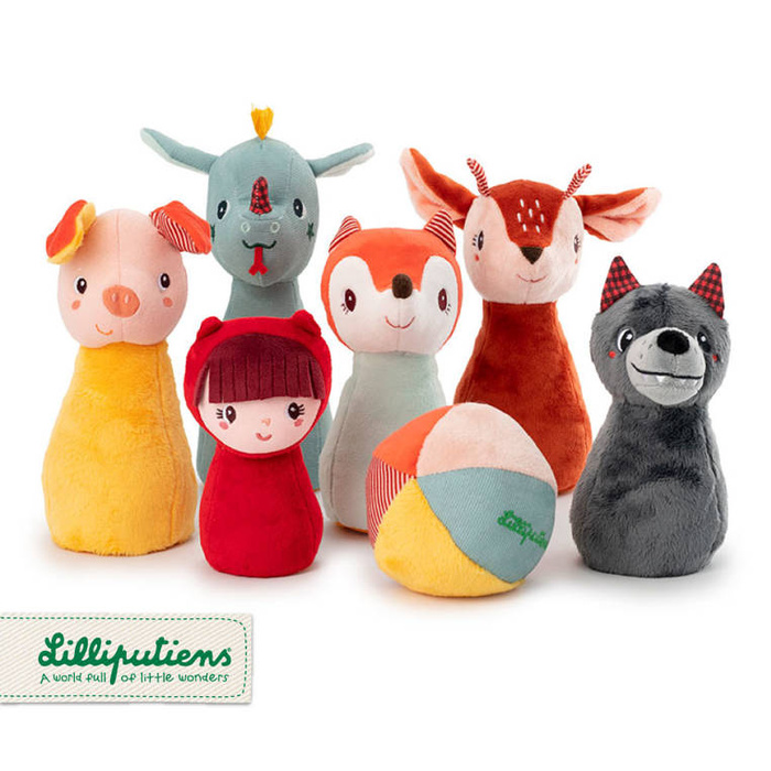 Kręgle z piłką dla najmłodszych Las LILLIPUTIENS