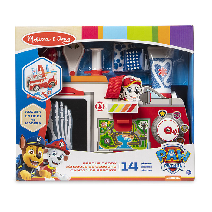 Ambulans Psi Patrol Marshall's pojazd drewniany z akcesoriami Melissa and Doug