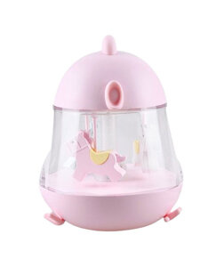 Kurczaczek Lampka z pozytywką różowa Rabbit & Friends
