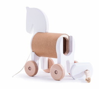 Zabawka do ciągnięcia Konik z sejfem Bajo