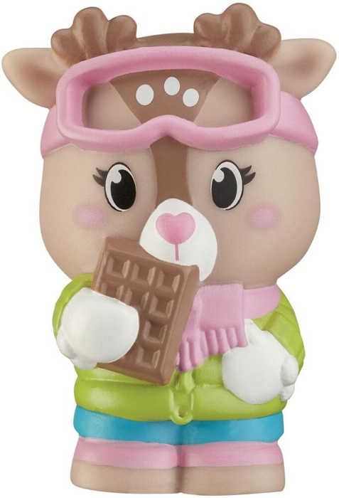 Rodzina 4 reniferów Renne figurki zwierząt Klorofil