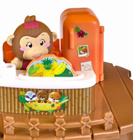 Przenośny tropikalny domek Klorofil