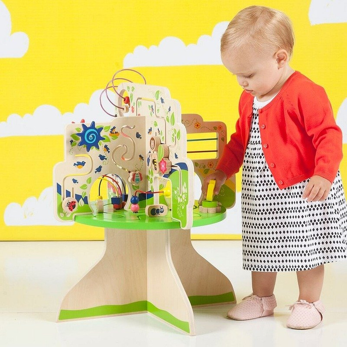 Kostka edukacyjna w kształcie drzewa. Drzewo przygód, Manhattan Toy