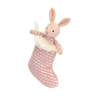 Króliczek w Lśniącej Skarpecie 20 cm Jellycat