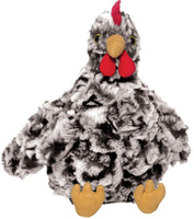 Przytulanka czarno-biały kurczak Henley Manhattan Toy