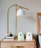 Zestaw 2 lampek Mini Miś w kolorze Biały i Arktyczna Zieleń Rabbit & Friends