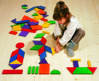 Układanka geometryczna MAXI Pilch