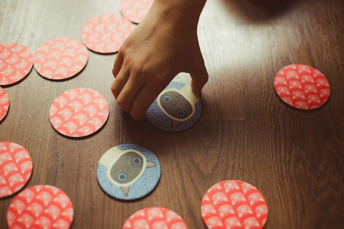 Gra Mini Memory Koty Mudpuppy