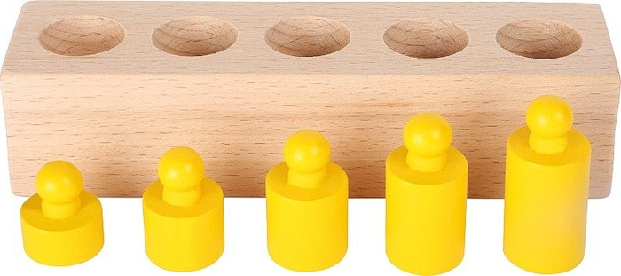 Drewniana układanka. Kolorowe odważniki Small Foot