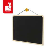 Drewniana tablica dwustronna ścienna z akcesoriami magnetyczna Janod