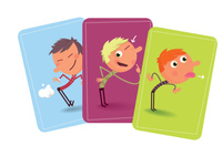 Gra karciana dla dzieci. Zabawne dźwięki, Djeco