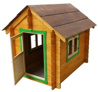 Zabawy w ogrodzie Drewniany domek do samodzielnego montażu Pilch