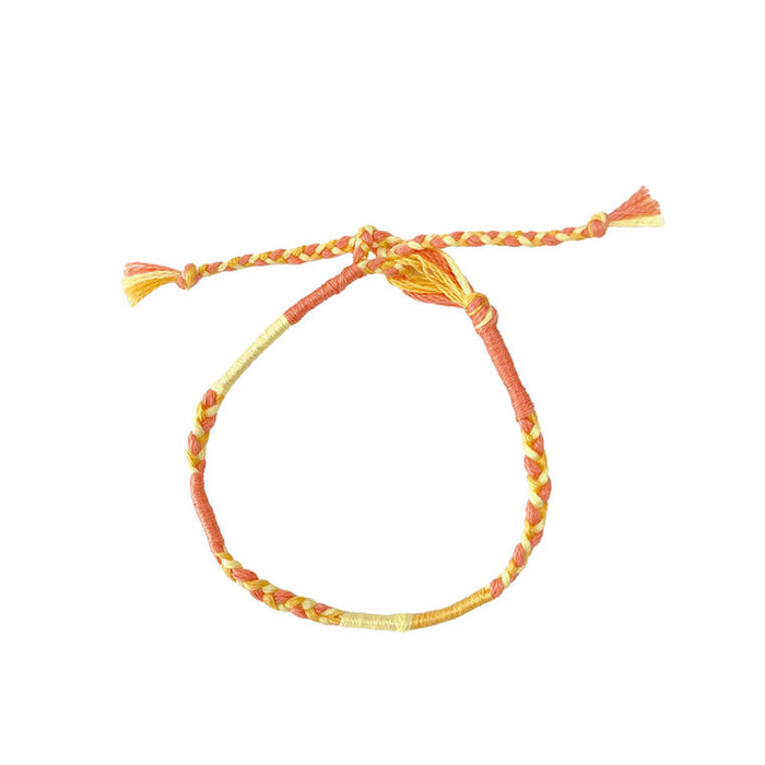 Zestaw kreatywny robienie biżuterii Tęczowe bransoletki 30 szt. Janod