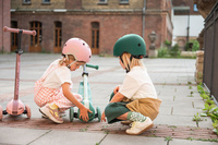 SCOOTANDRIDE Highwaykick 3S Hulajnoga z systemem sterowania 2w1 i kółkami LED składana 3+ Rose