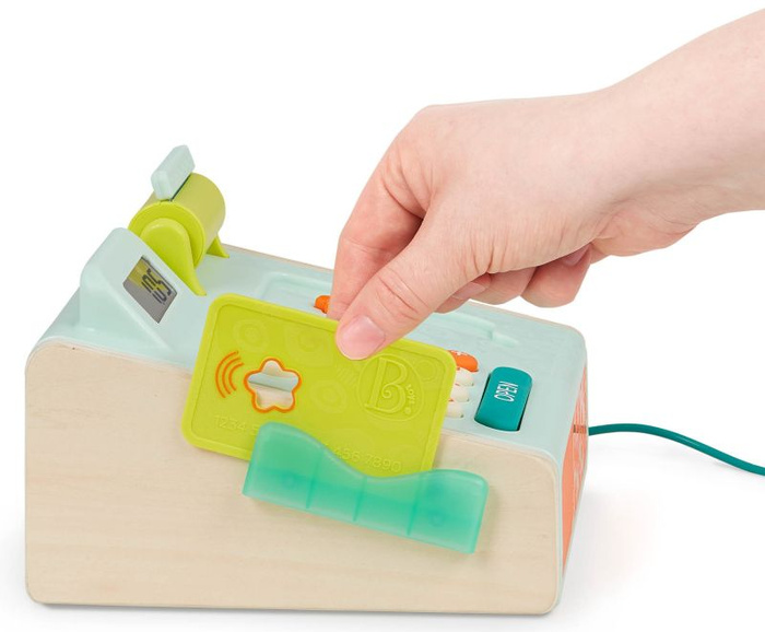 Interaktywna kasa sklepowa dla dzieci Mini Cashier Playset B.Toys