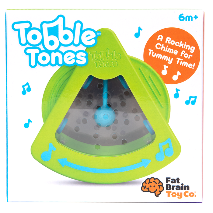 Wańka wstańka z dzwoneczkiem wahadełkiem Tobble Tones Fat Brain Toys