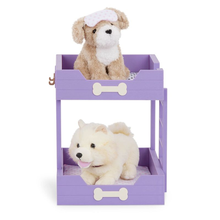 Łóżko piętrowe z pieskiem i akcesoriami Pup Bunks Our Generation