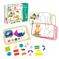 Układanka Magnetic Shapes Goula