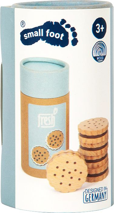 Zabawkowe ciasteczka z drewna typu "sandwich" Fresh Small Foot