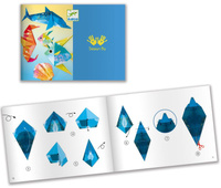 Origami morskie zwierzęta metaliczne Djeco