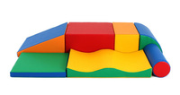 Zestaw do zabawy wielokolorowy Soft Play Discoverer IGLU