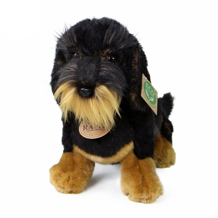 Maskotka dla dzieci pies Jamnik 30 cm Rappa