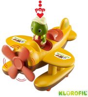 Samolot hydroplan ruchome śmigła Klorofil