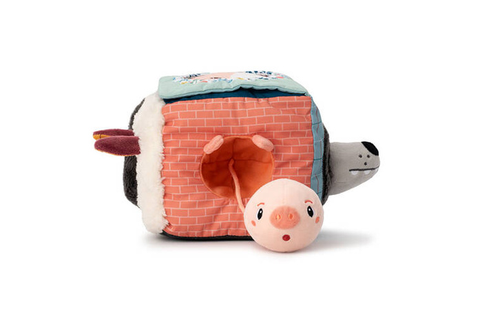 Kostka wielofunkcyjna miękka Wilk Louis Lilliputiens