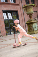 SCOOTANDRIDE Highwaykick 3S Hulajnoga z systemem sterowania 2w1 i kółkami LED składana 3+ Rose