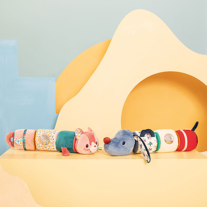 Sensoryczny wałek dźwiękowy 4-elementowy Kotka Jeanne Lilliputiens