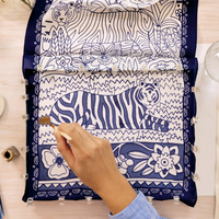 Zestaw artystyczny Malowanie na jedwabiu AGA Atelier 10 Djeco