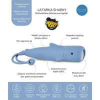 Latarka Rekin Sharky Rabbit & Friends