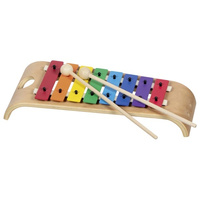 Tęczowe cymbałki instrumenty dla dzieci Goki 