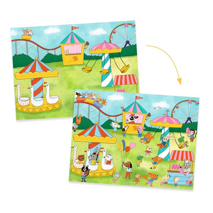 Zestaw kalkomanii Impreza Djeco