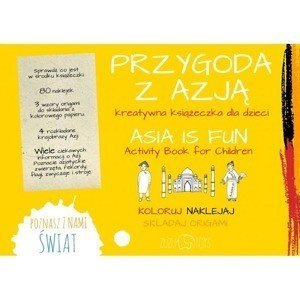Kreatywna książka dla dzieci. Przygoda z Azją, Zuzu Toys