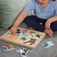 Układanka Gospodarstwo z efektami dźwiękowymi Melissa & Doug