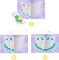 Zestaw kreatywny Odbitki Djeco