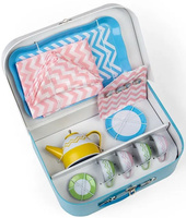 Przenośny zestaw do zabawy w herbatkę dla dzieci Bigjigs