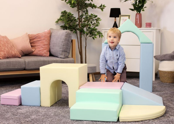Zestaw do zabawy pastelowy Multifunctional Creativity IGLU