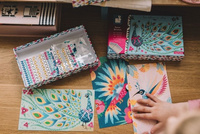 Zestaw artystyczny Czarodziejskie cyrkonie Piękne ptaki, Janod