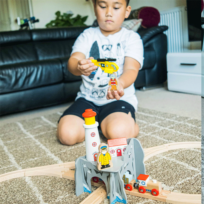 Tunel z latarnią morską Bigjigs Rail