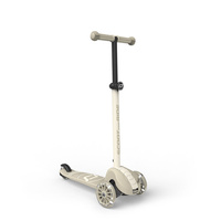 SCOOTANDRIDE Highwaykick 3S Hulajnoga z systemem sterowania 2w1 i kółkami LED składana 3+ Ash