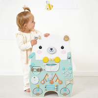 Tablica manipulacyjna dla dzieci XL 20 aktywności Miś Pure Janod