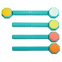 Zestaw modułowy Kombinacyjna ścieżka sensoryczna Balance & Build Set B.Toys