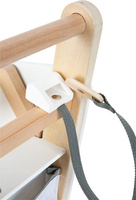 Biały wózek do zabaw w sklep dla dzieci Small Foot